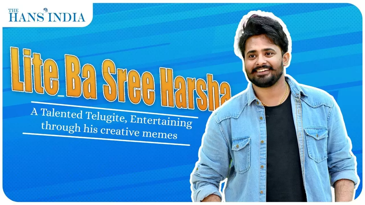 Lite Ba Sree Harsha -  A Talented Telugite, Entertaining through his creative memes
