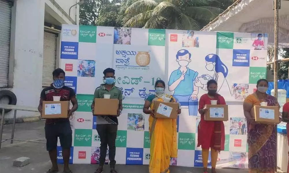 Akshaya Patra to vaccinate 25,000 people