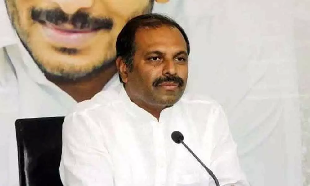 Andhra Pradesh government chief whip Srikanth Reddy