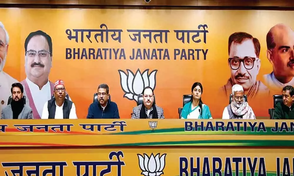 BJP Announce Alliance With Apna Dal, Nishad Party For UP Elections