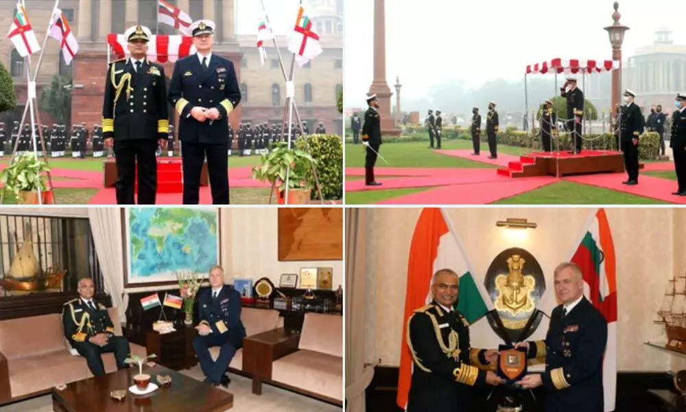 German, Indian Navy chiefs discuss ways to strengthen cooperation