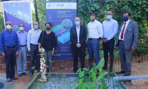 Atria University unveils waste water management solution project