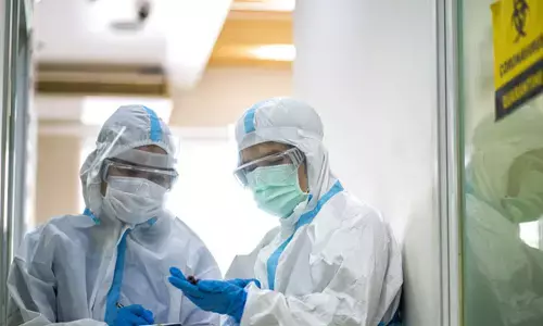 3 Covid patients escape from camp