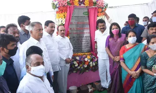Ministers launch Panjagutta, KBR Park flyover
