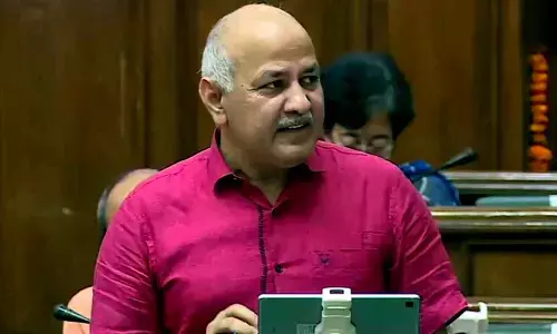 Deputy CM as well as finance minster Manish Sisodia