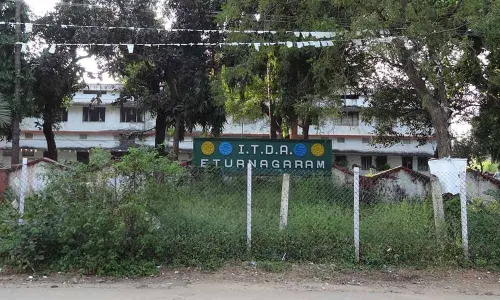 ITDA Administrative Building in Eturnagaram in Mulugu district