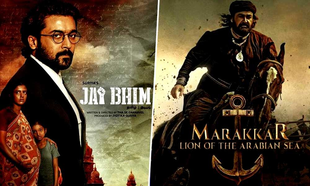 Suriya's 'Jai Bhim' And Mohanlal's 'Marakkar: Arabikadalinte Simham