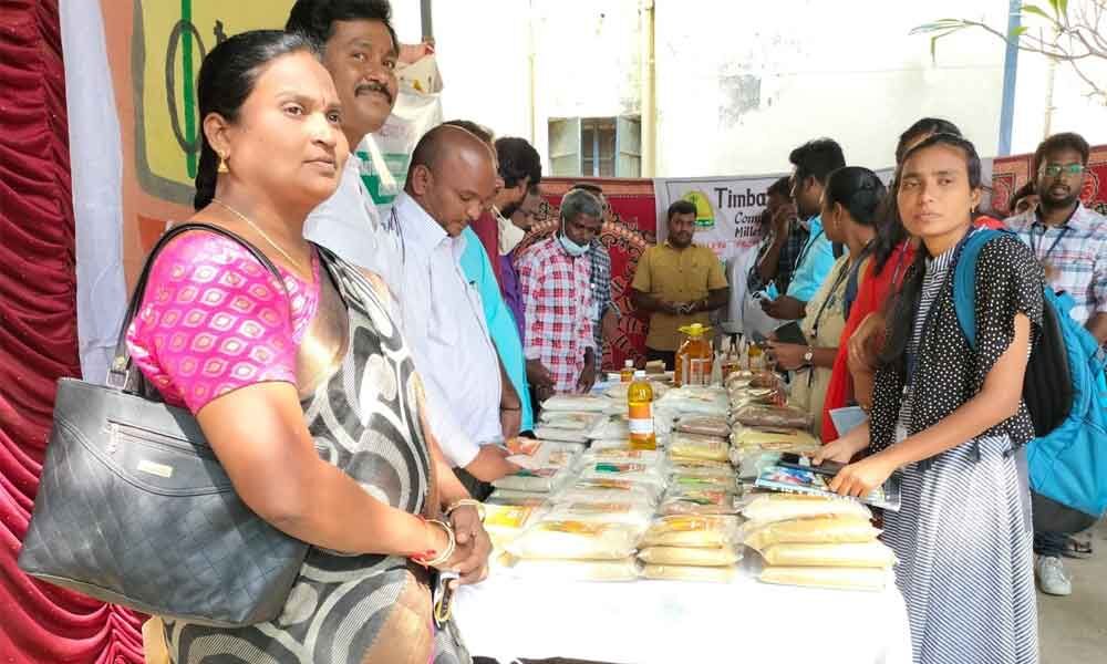 Timbaktu Organic's food mela begins in Tirupati