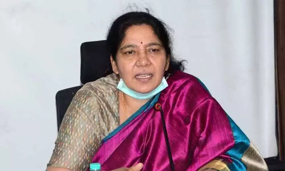 Tribal Welfare Minister Satyavathi Rathod