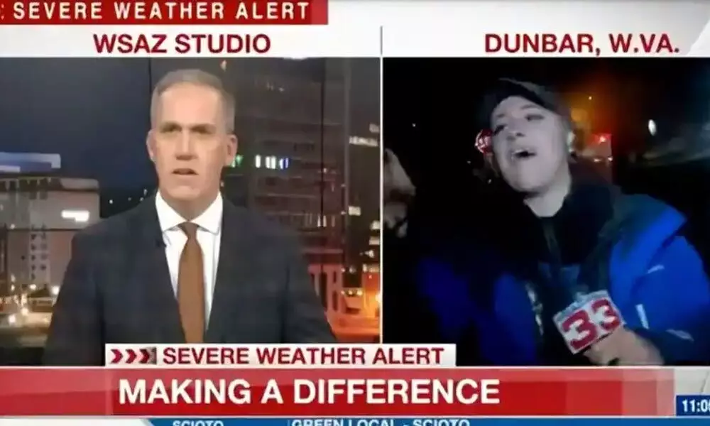 Watch The Trending Video Of A Journalist Hit By Car During Live Broadcasting