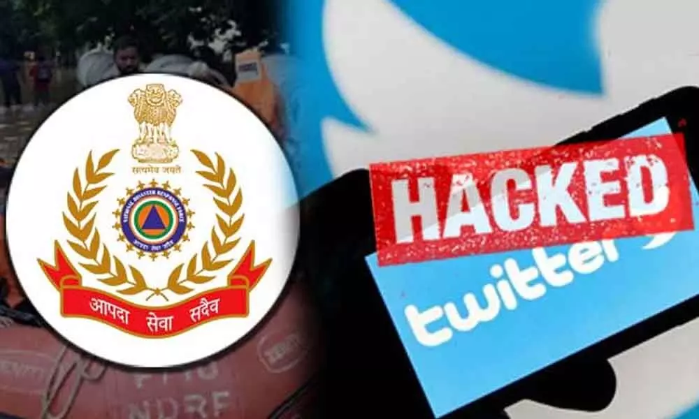 NDRF Twitter handle hacked