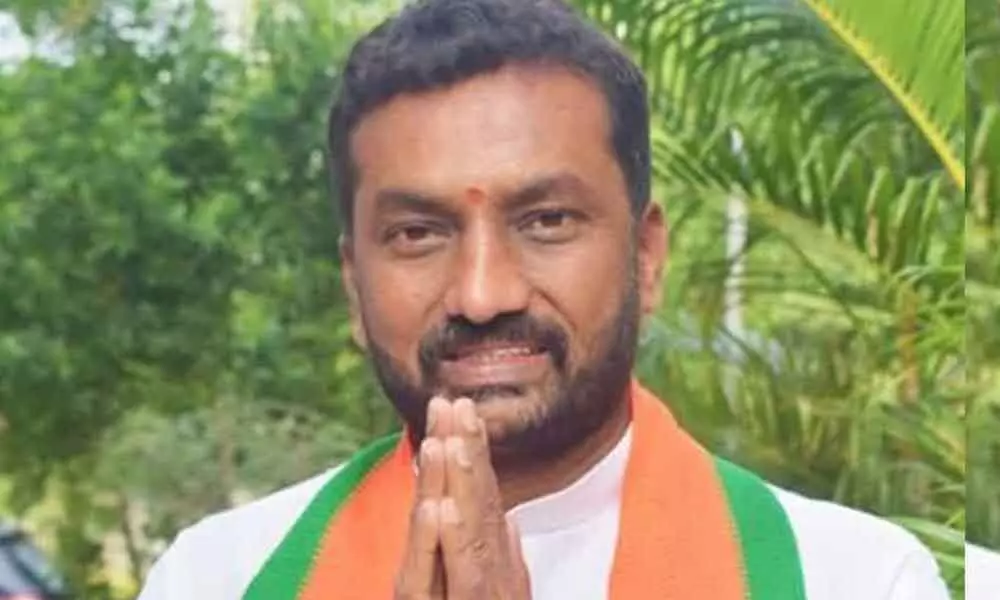 BJP Dubbak MLA M Raghunandan Rao