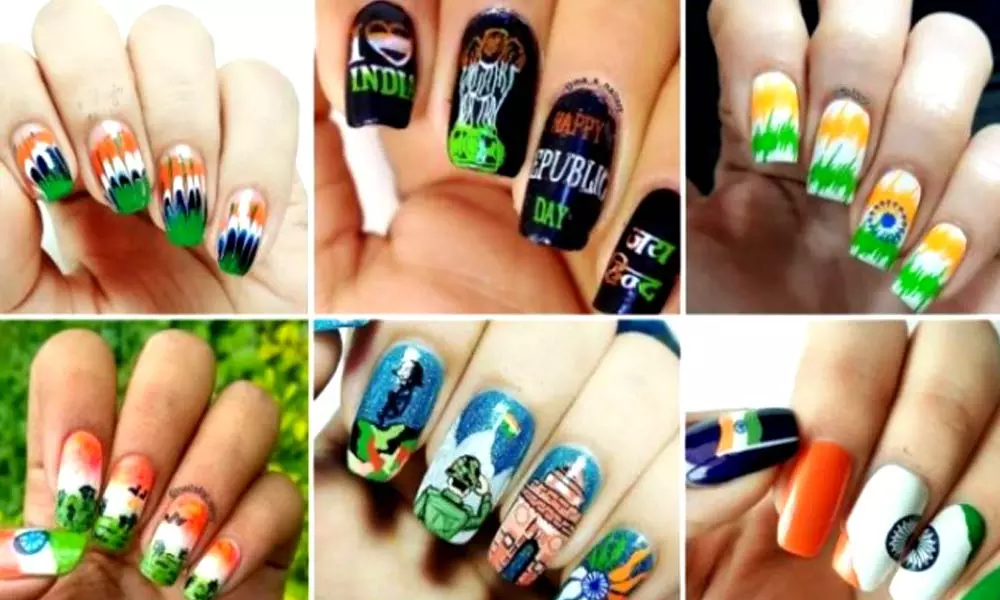 Indian Independence Day Nail Art | 15th August | - IndianNailArt - YouTube
