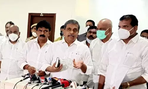 Andhra Pradesh State government advisor Sajjala Ramakrishna Reddy