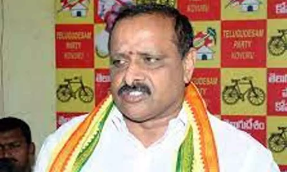 TDP Parliamentary constituency general secretary Chejarla Venkateswara Reddy