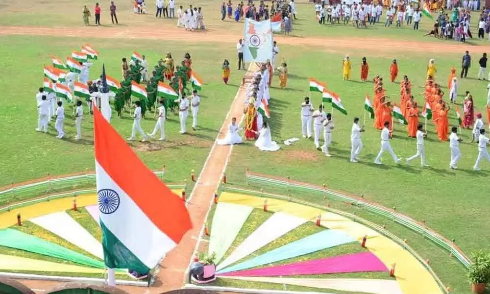 Republic Day celebrated with fervour in Vizag