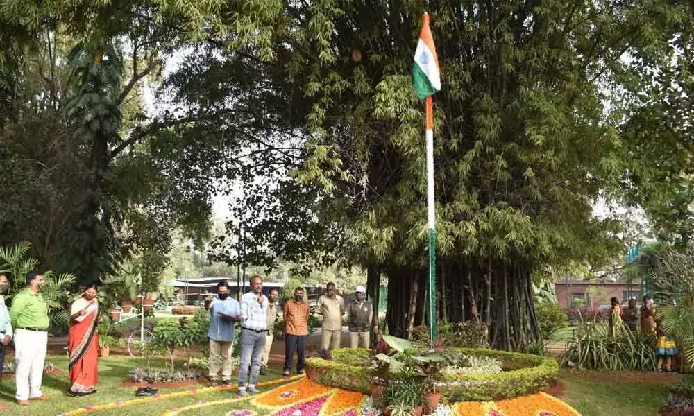 Nehru Zoological Park celebrates Republic Day