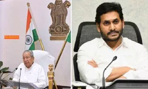 AP CM YS Jagan and governor Biswabhushan Harichandan