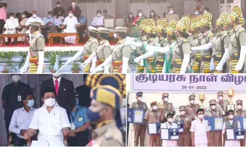 The Republic Day Parade At The Marina