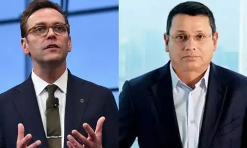 James Murdoch and Uday Shankar