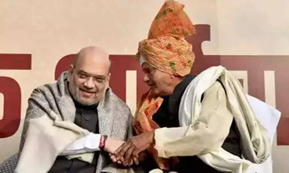 Amit Shah meets Jat leaders ahead of UP polls