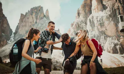 Travelling helps to de-stress and transform