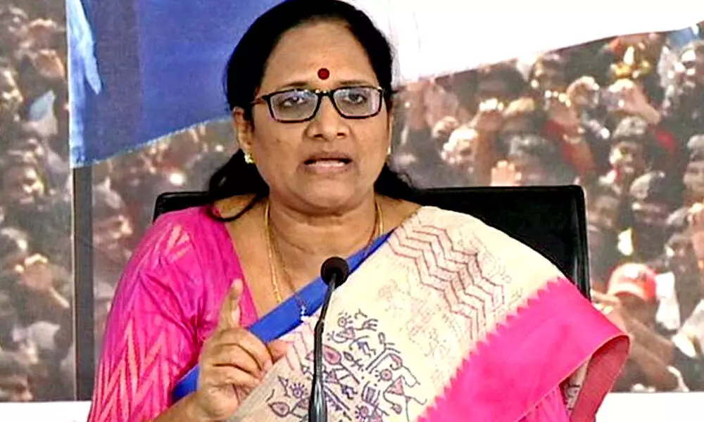 Andhra Pradesh State Womens Commission Chairman Vasireddy Padma
