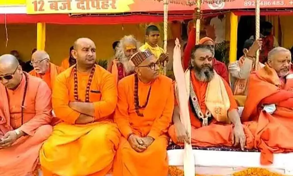 Saints at the Dharma Sansad