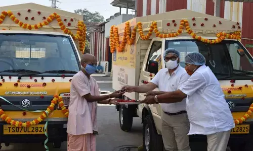 Sealwel provides 2 food delivery vehicles to Hare Krishna Movement