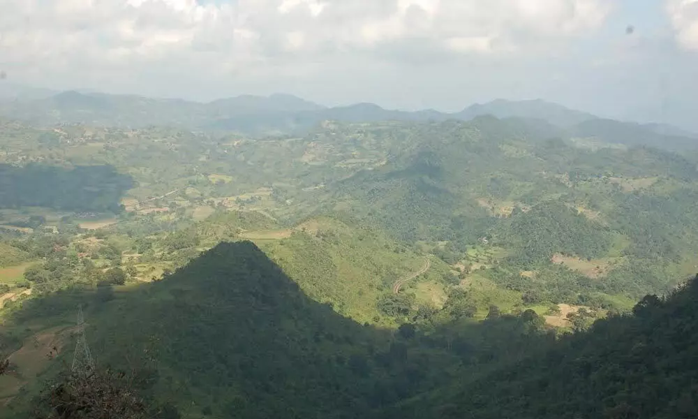 A view of Araku in Visakhapatnam district