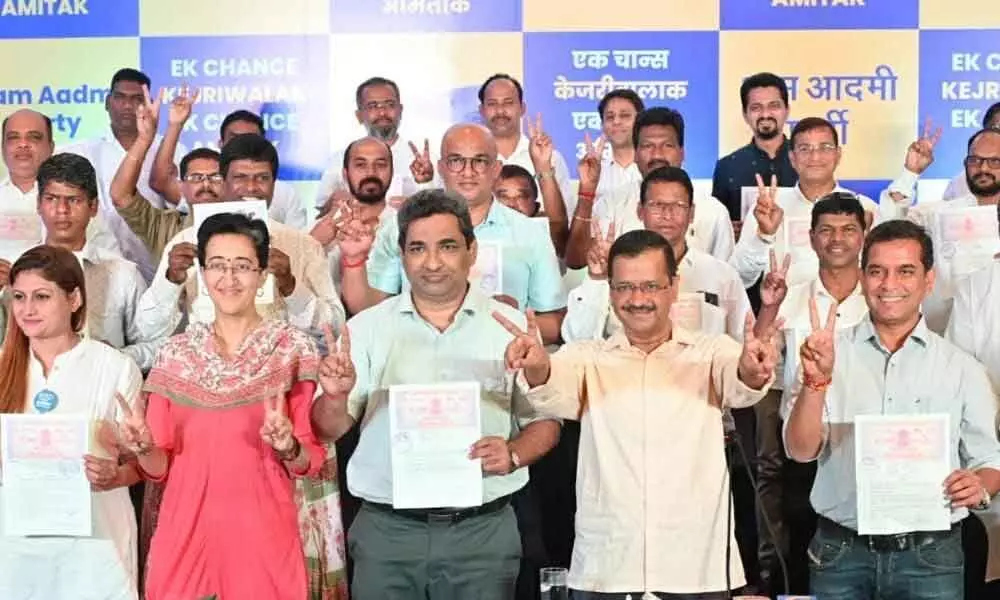 Goa AAP candidates pledge against defection
