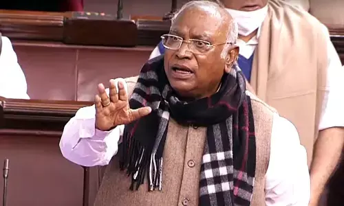 Leader of Opposition in Rajya Sabha Mallikarjun Kharge