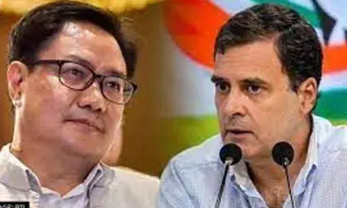 Rahul thinks hes king of India, Rijiju claws back