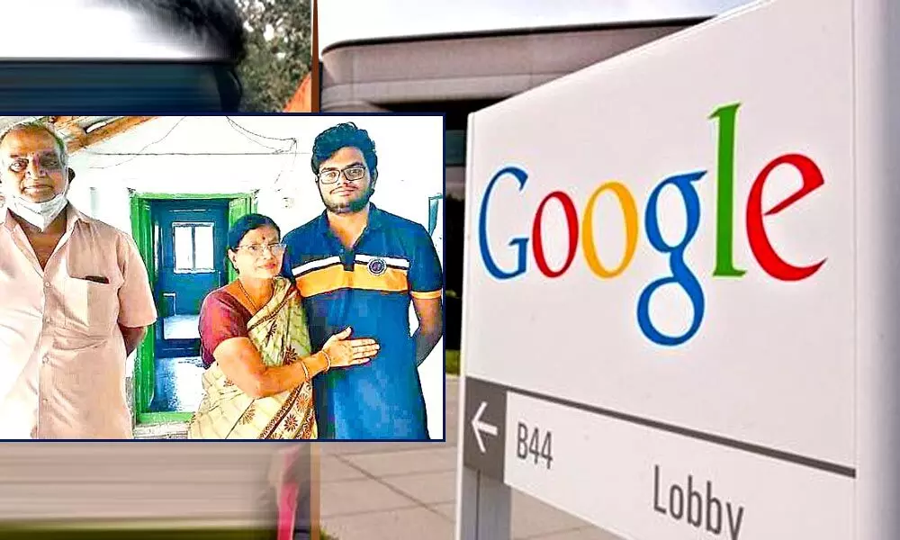 Jayanthi Vishnuvyas selected for Google with a whooping package of Rs. 47.50 lakh