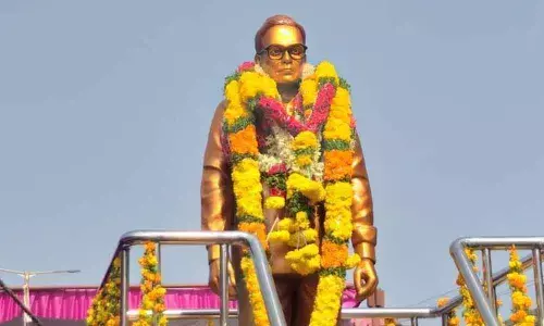 Ongole: MLA unveils bronze statue of Dr Sajja Chandramouli