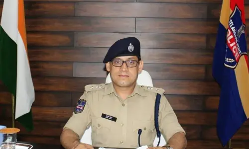 Superintendent of Police, Bhadrari-Kothaguem district, Sunil Dutt