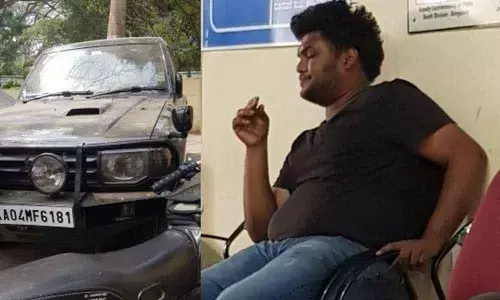 Accused 23-year-old Adi Narayana Naidu