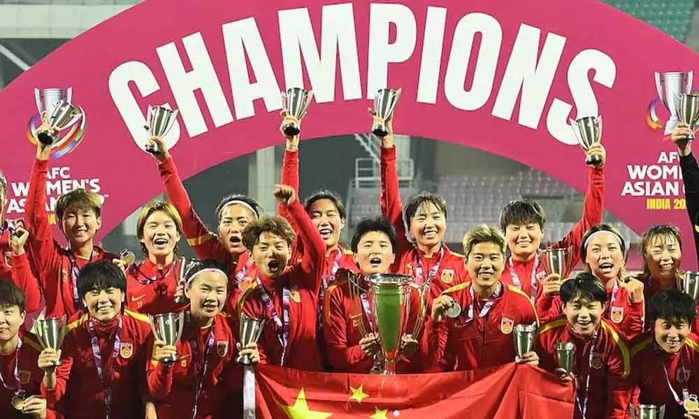 China clinch AFC Women’s Asian Cup title for 9th time