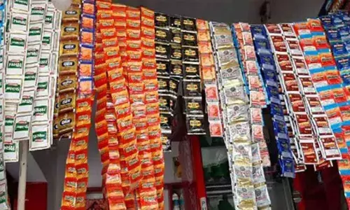 Kurnool: Sale of banned tobacco products rampant
