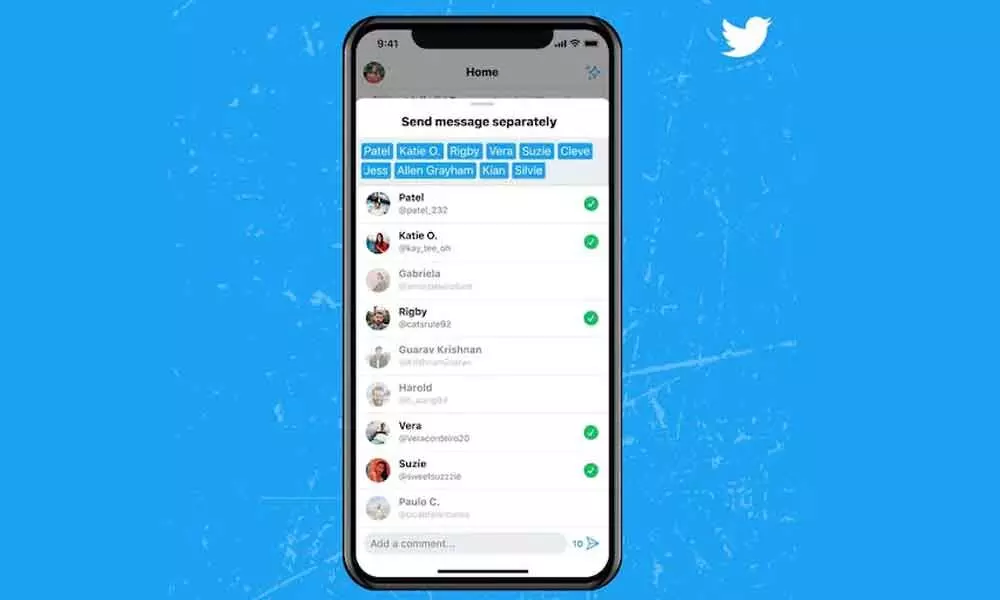 Twitter is examining a new way to send no direct messages on iOS