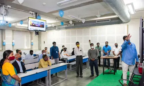 Covid era sees hybrid classrooms make debut at IITH