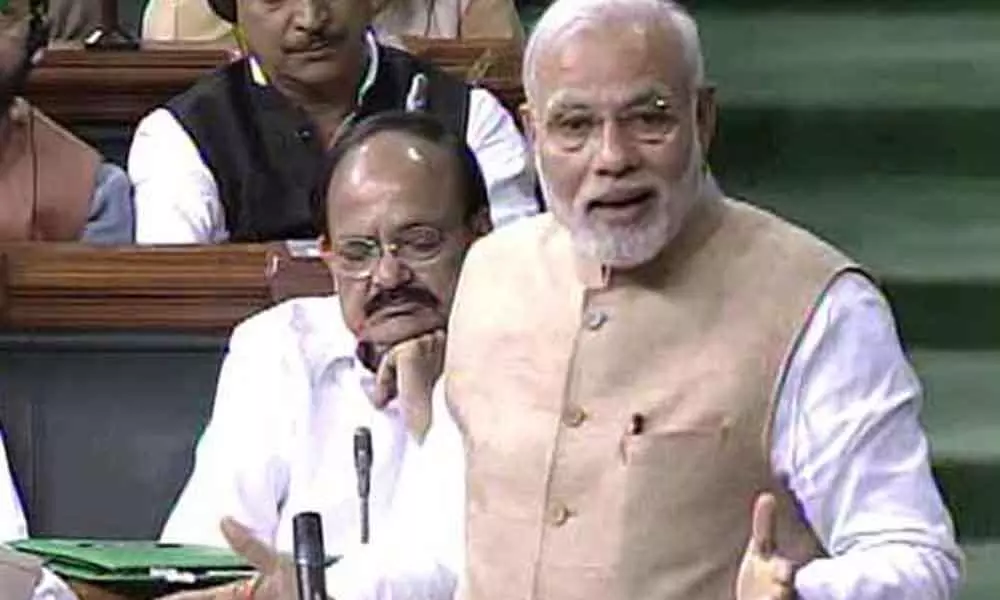PM Narendra Modi slams Congress over AP Bifurcation, says it was done hastily