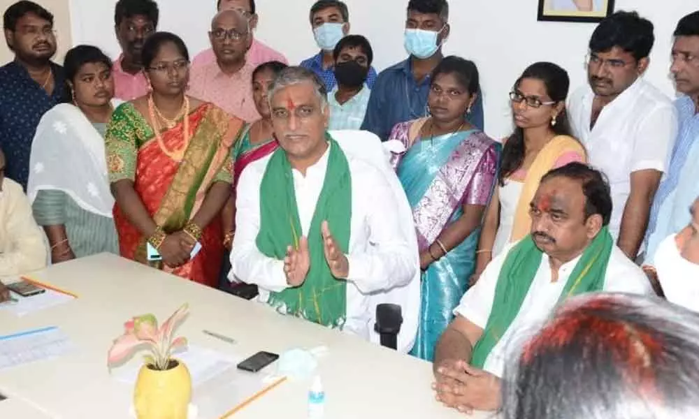 30-bed hospital to come up at Husnabad CHC: Harish Rao