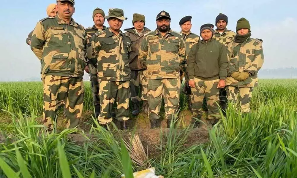 BSF fires at Pakistan drone, foils drugs, weapon smuggling bid in Punjab