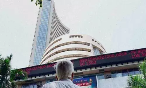 Weaker Re, FII selling cap gains on bourses