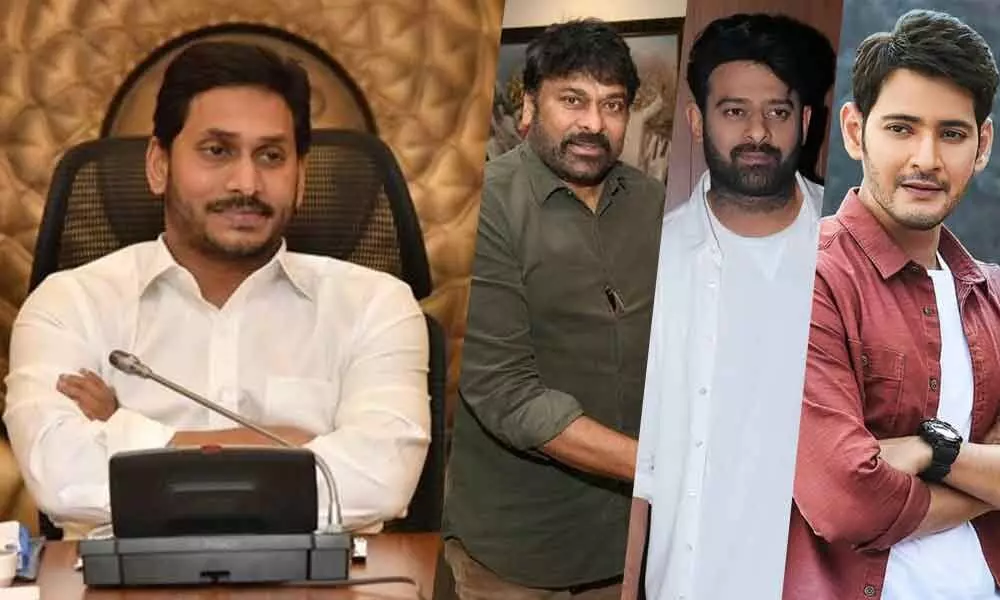 Tollywood delegation meets YS Jagan in Tadepalli, likely to discuss on film industry issues