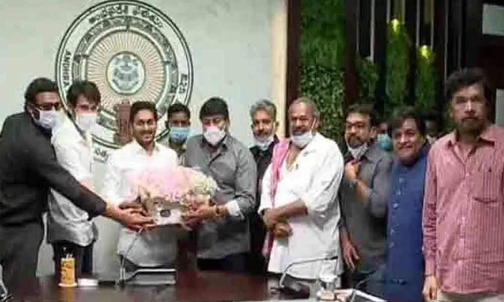 Perni Nani briefs over YS Jagans meeting with Tollywood team, says CM assured of support
