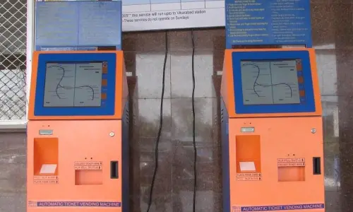 Rail users can buy tickets through QR code facility