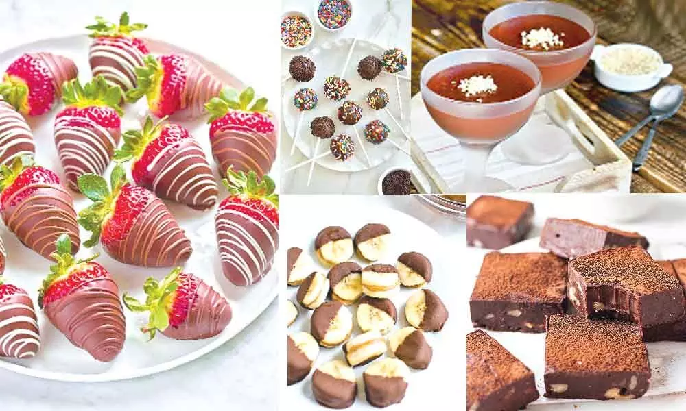 Treat your love with chocolate recipes