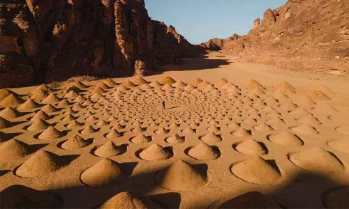 Saudi Arabias AlUla opens 2nd site-responsive desert art exhibition